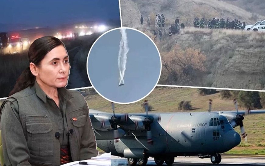 PKK’den Gürcistan’da düşen askeri kargo uçağı ile ilgili açıklama