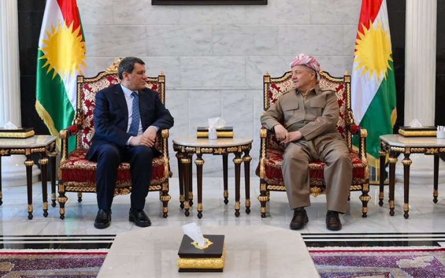 Başkan Mesud Barzani ile Mazlum Abdi arasında tarihi görüşme
