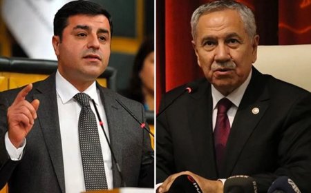 Demirtaş'tan Bülent Arınç'ın iddialarına tepki! Buradan başı dik çıkarım