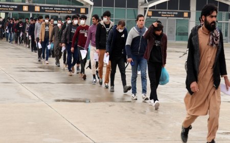 Van’da Yakalanan 300 Afgan Göçmen Ülkelerine Gönderildi