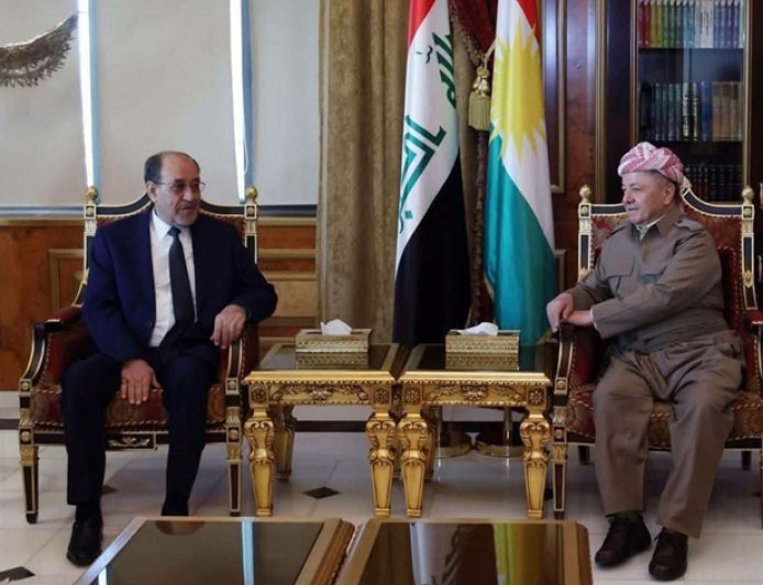 Başkan Barzani-Maliki görüşmesi: Hükümet kurma süreci ele alındı