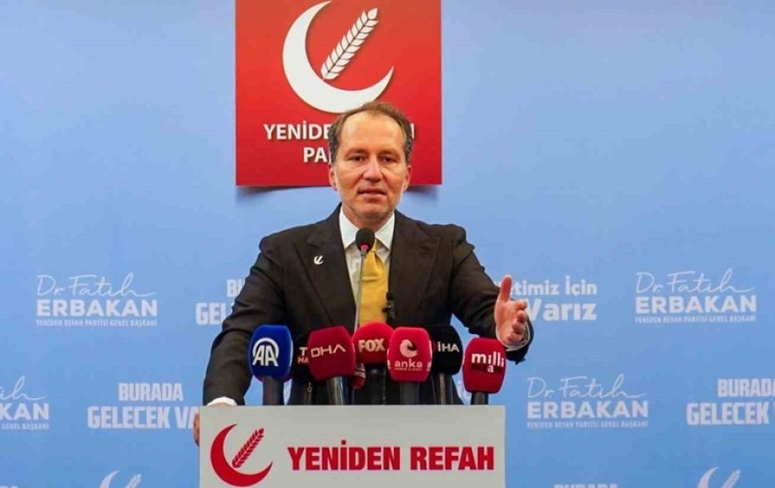 Erbakan: Meclis'in Öcalan'ın ayağına götürülmesine karşıyız