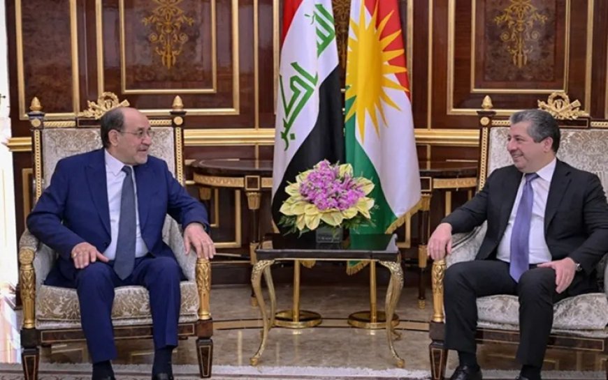 Mesrur ​​Barzani, Nuri Maliki ile bir araya geldi