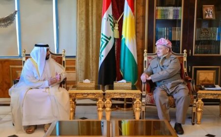 Başkan Barzani, yeni BAE konsolosunu kabul etti
