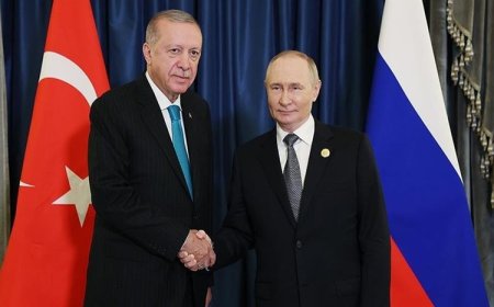 Cumhurbaşkanı Erdoğan, Vladimir Putin'le telefonda görüştü