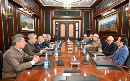 Başkan Barzani, PDK-S heyetini kabul etti: 'Suriye’de Kürtlerin birliğine' vurgu
