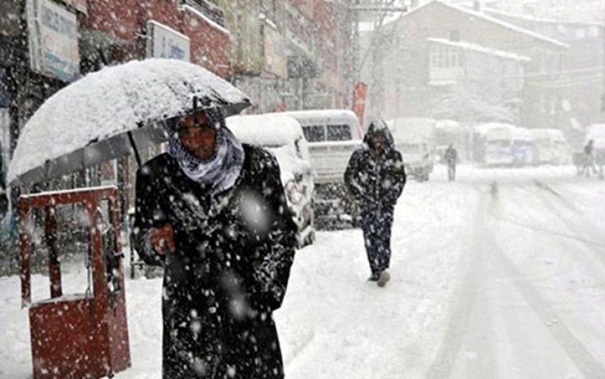 Van, Ağrı ve Hakkari dahil 13 kent için ‘kar’ uyarısı