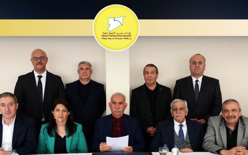 Öcalan'ın DSG formülü belli oldu