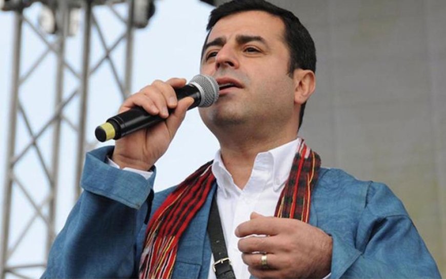 Selahattin Demirtaş'tan Barış Konferansı'na mesaj
