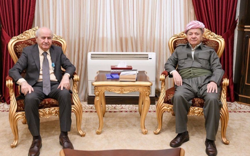Başkan Barzani, Puşkin Ödülü sahibi Reşad Miran’ı kabul etti