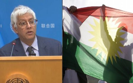 Şam'daki Kürdistan bayrağı yasağı BM gündeminde