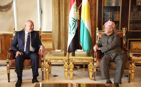 Başkan Mesud Barzani'den BMMYK görevine atanan Berhem Salih'e tebrik telefonu