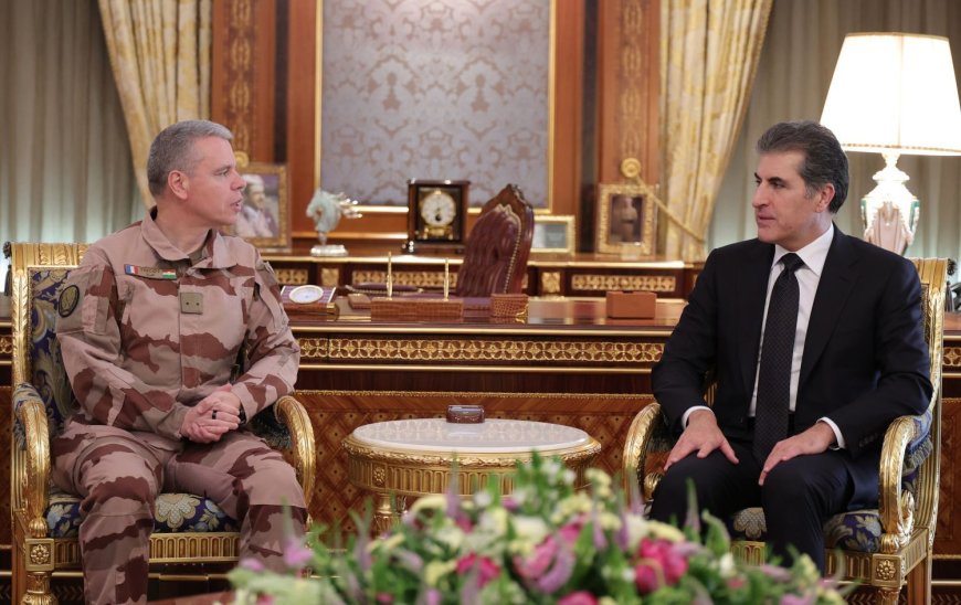 Neçirvan Barzani, Fransız Askeri Heyeti ile Bölge Güvenliğini Görüştü