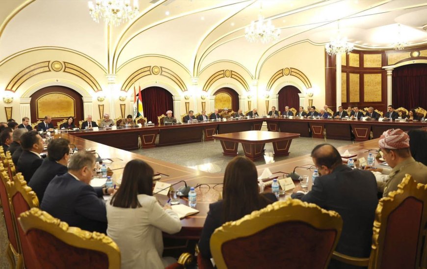 KDP Merkez Komitesi, Başkan Barzani liderliğinde toplanıyor