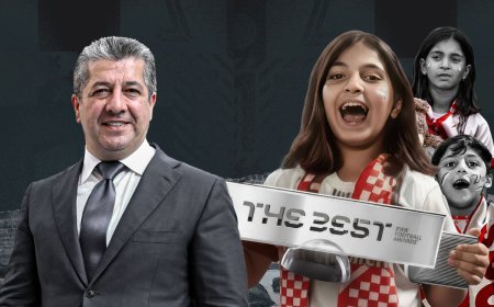 Mesrur ​​Barzani: FIFA üyelerini kazanan Zaho'nun vefalı taraftarlarını içtenlikle kutluyorum