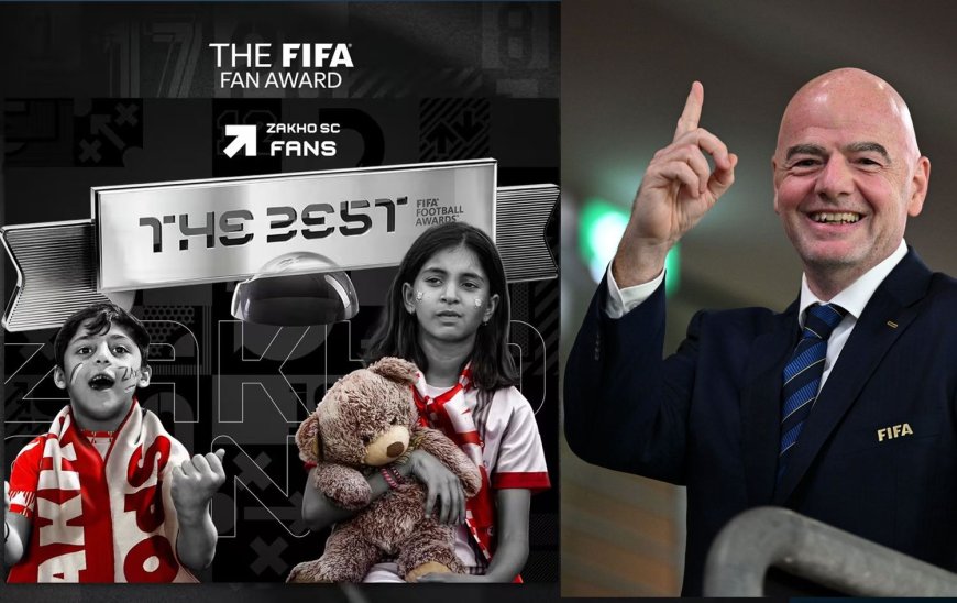 FIFA Başkanı Infantino'dan Zaho taraftarına övgü dolu sözler
