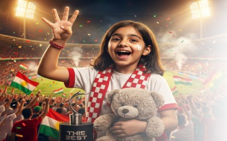 Zaho SC tarih yazdı: FIFA "Yılın Taraftarı" ödülü Kürdistan'a geldi