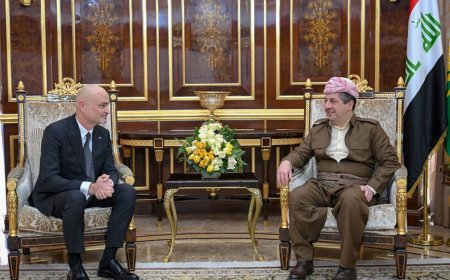 Başbakan Mesrur ​​Barzani, Polonya'nın Erbil'deki yeni Başkonsolosu Zajdel'i kabul etti