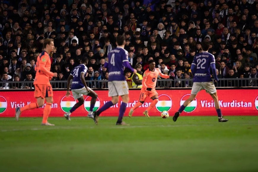 İspanya futbolunda 'Visit Kurdistan' dönemi: Barcelona maçı Kürdistan bayrağı