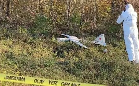 Bakanlık açıkladı: Kocaeli'de düşen İHA Rusya'ya ait