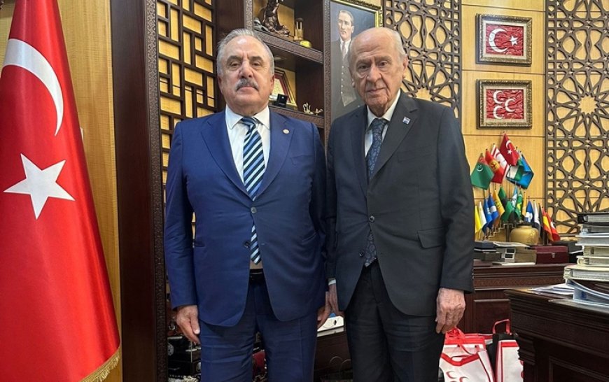 Salim Ensarioğlu'dan Bahçeli'ye ziyaret: Görüşmede 'Leyla Zana' detayı