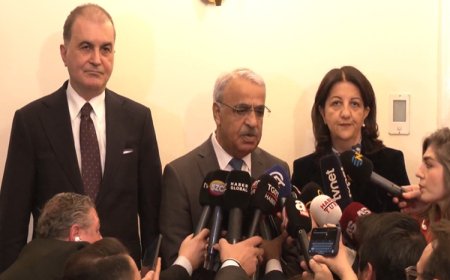 DEM Parti İmralı Heyeti ile AK Parti görüşmesi ardından ortak açıklama