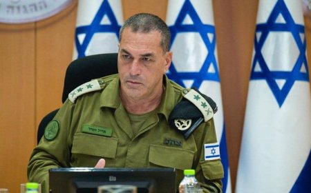İsrail Genelkurmay Başkanı Eyal Zamir'den İran'a tehdit