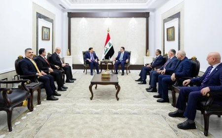 KDP Heyeti Bağdat'ta: Heyet yeni kabine için liderlerle buluştu