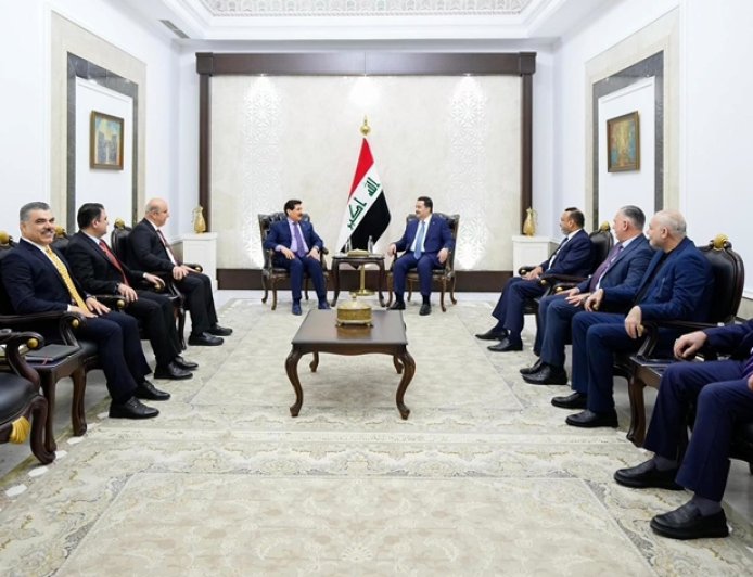 KDP Heyeti Bağdat'ta: Heyet yeni kabine için liderlerle buluştu