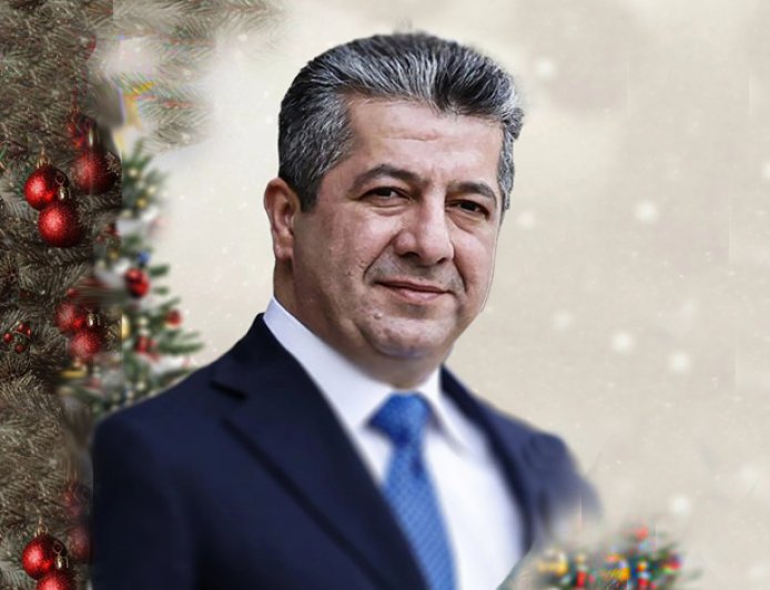 Başbakan Mesrur Barzani: Noel vesilesiyle kardeşlik ve birlik vurgusu