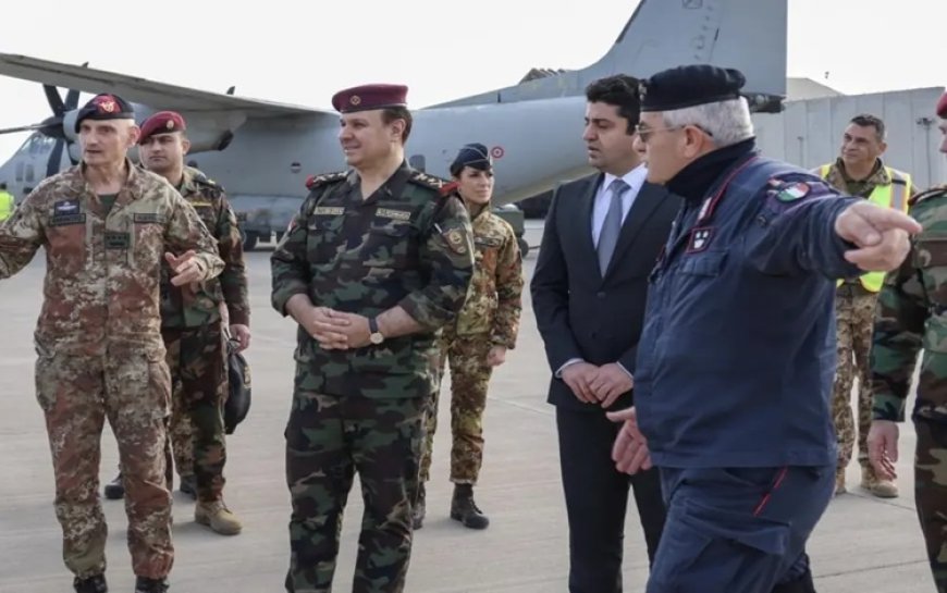 Peşmerge ve İtalya Arasında Askeri İş Birliği Görüşmesi