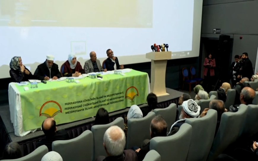 Kürt alimler Diyarbakır'da toplandı: ‘Dünya halkları hangi hakka sahipse Kürtler de ona sahiptir’