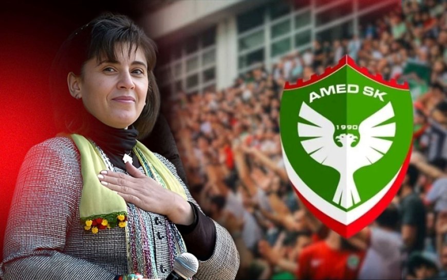 Leyla Zana Amedspor maçına gidiyor