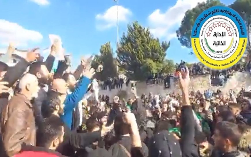 Rojava yönetimi göstericilere ateş açılmasını kınadı