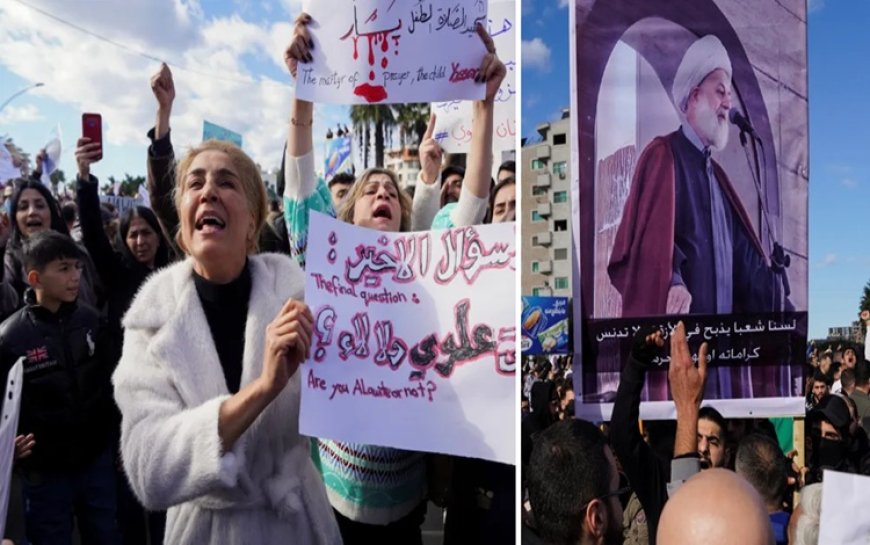 Alevi dinî makamının verdiği süre doldu: Suriye’nin birçok kentinde gösteriler başladı