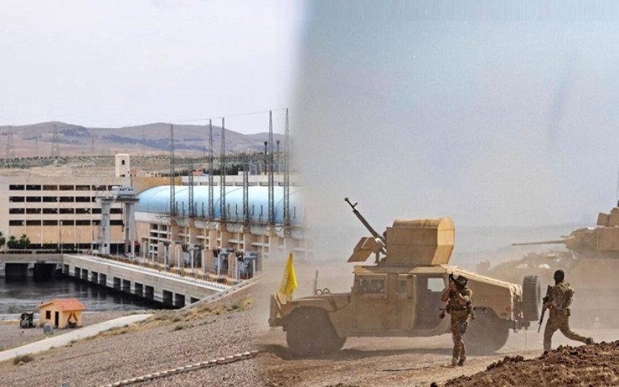 Tişrin Barajı’nda tehlikeli tırmanış: DSG’den kamikaze İHA saldırılarına anında cevap