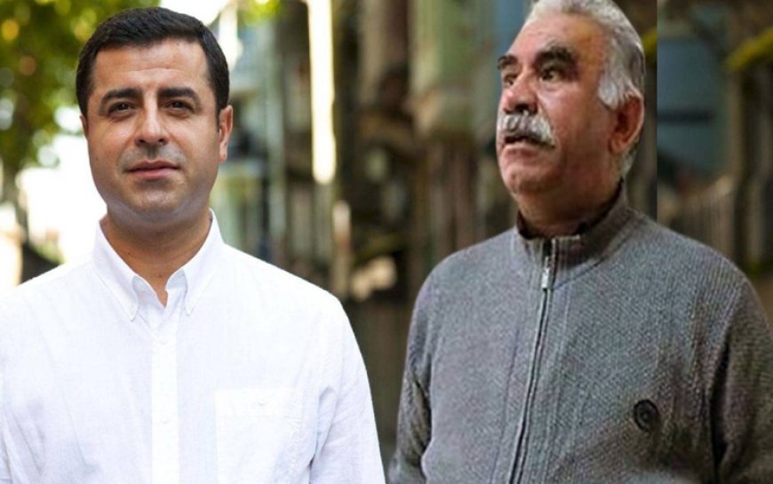 DEM Parti: Öcalan, Demirtaş'ın bu sürecin merkezinde olduğunu vurguladı