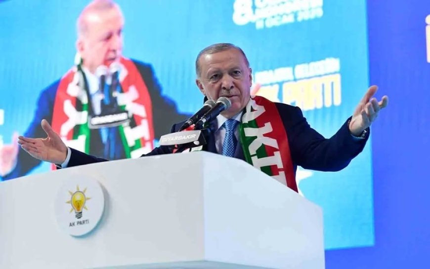 Erdoğan Diyarbakır'da konuştu:  'Suriye'de Kürtler de kazandı'