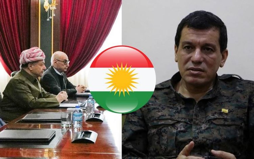 Başkan Mesud Barzani'nin özel temsilcisi Rojava'da: Mazlum Abdi ve ENKS ile görüşecek