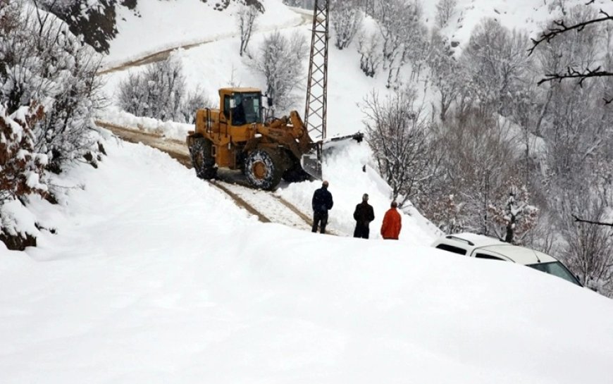 Van, Hakkari, Muş ve Bitlis'te kar esareti: 398 köy ve mezraya ulaşılamıyor