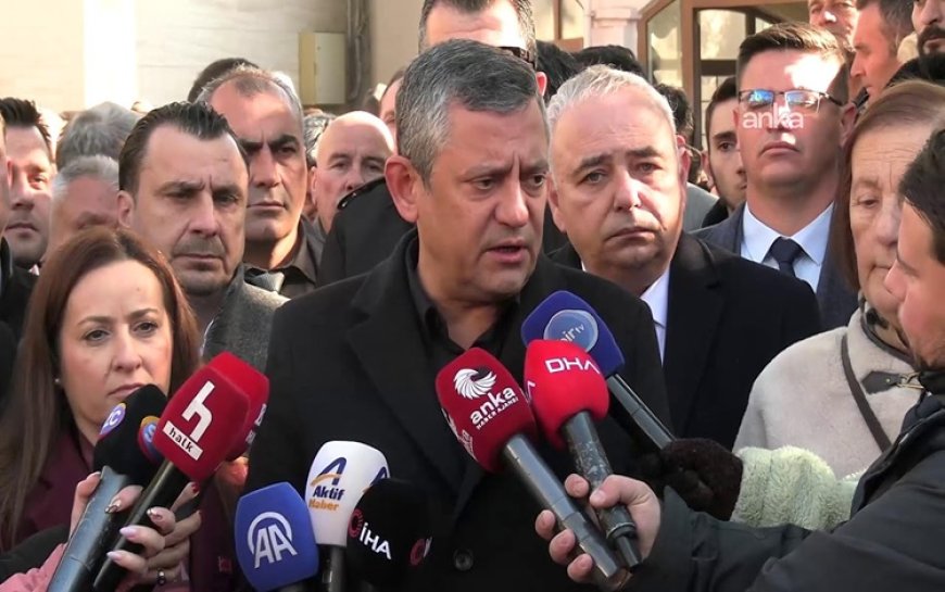 Özgür Özel'den '10 Mart mutabakatı' açıklaması: Türkiye'den çıkan seslerin yapıcı olması lazım