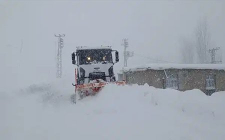 Elazığ, Bingöl, Siirt, Şırnak, Batman ve Mardin'de 505 yerleşim yerine ulaşım sağlanamıyor