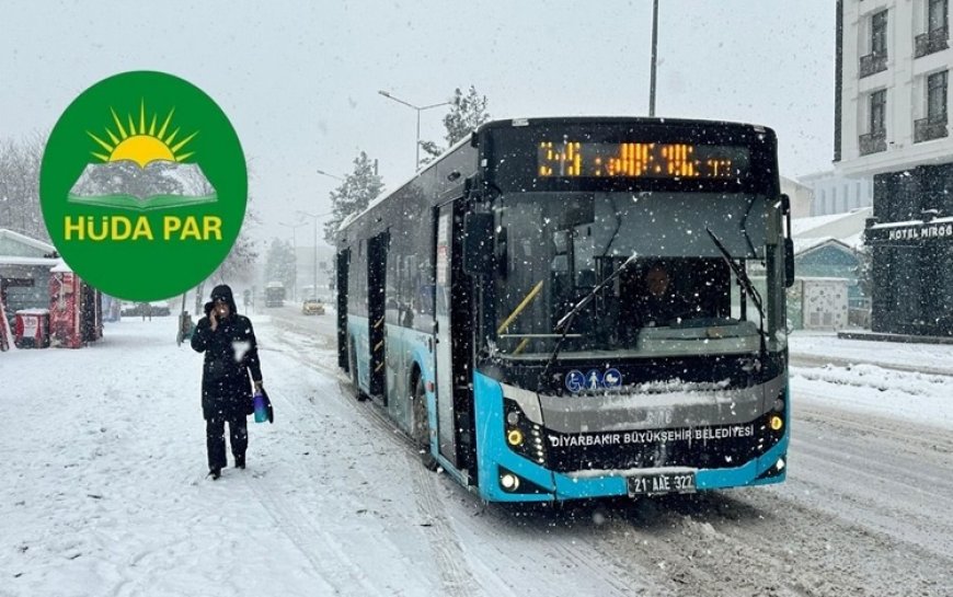 HÜDA PAR’dan Diyarbakır Belediyesi^ne: Beceriksizliğinizi özürle gizleyemezsiniz