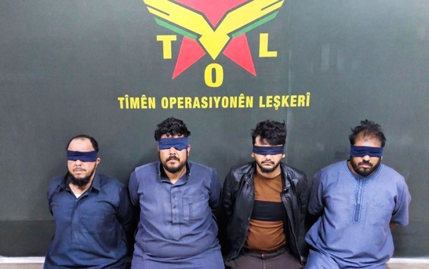 DSG Rakka’da operasyon düzenledi, 4 IŞİD’li yakalandı