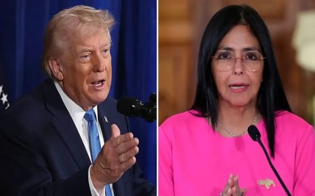 Trump'tan Maduro'nun yerine gelen Rodriguez'e tehdit: Seni de alırım!