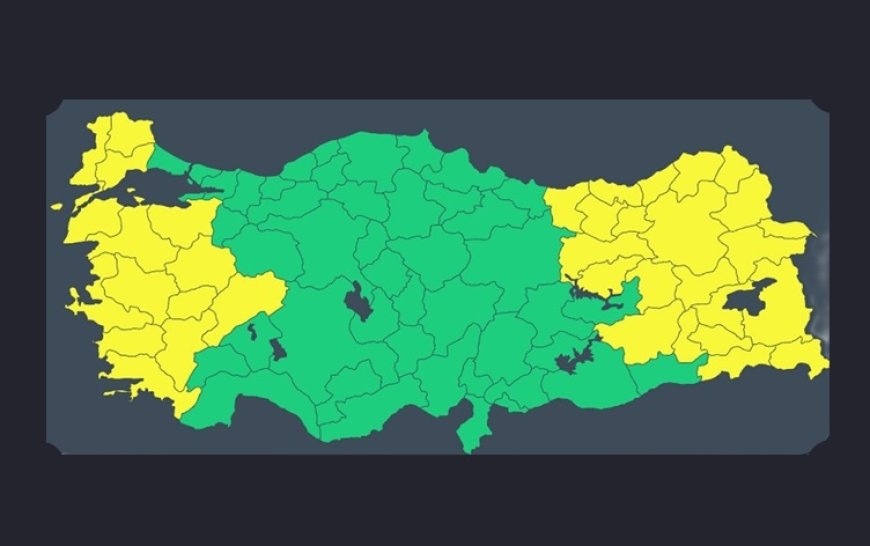 Diyarbakır, Van ve Kars dahil 36 il için ‘sarı’ uyarı!