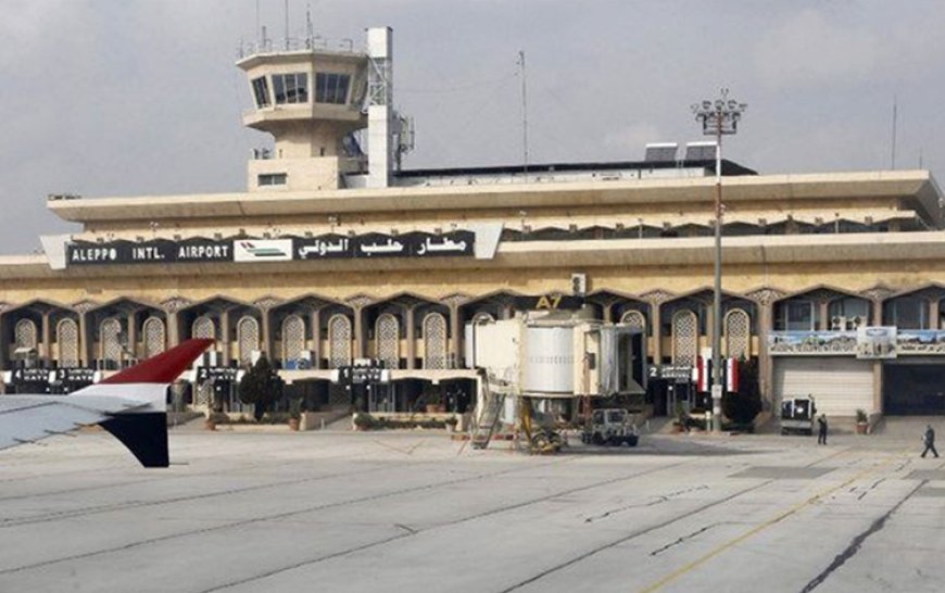 Halep Uluslararası Havalimanı uçuşlara kapatıldı