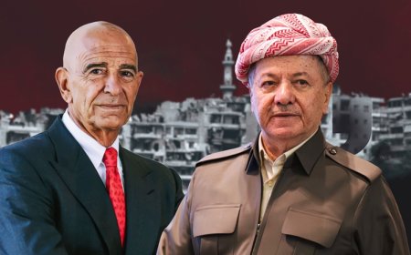 Başkan Barzani, ABD'nin Suriye Temsilcisi Barrack ile 'Halep'i görüştü