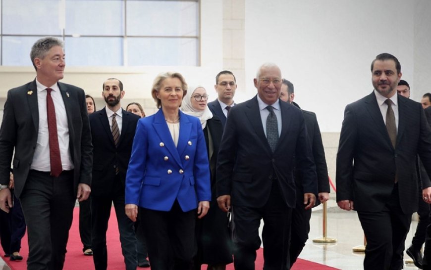 Avrupa Birliği'nden üst düzey heyet Şam'da