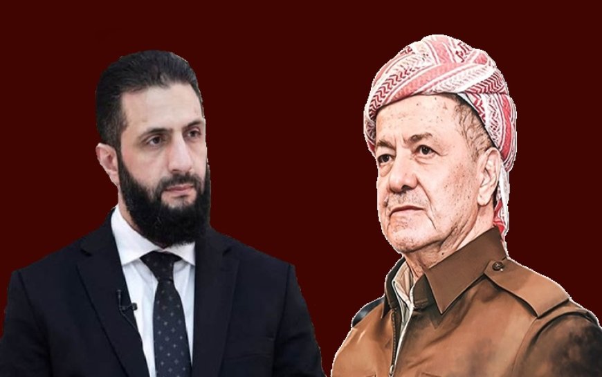 Ahmed Şara Başkan Barzani'yi aradı: Kürtlerin tüm haklarını garanti ediyoruz